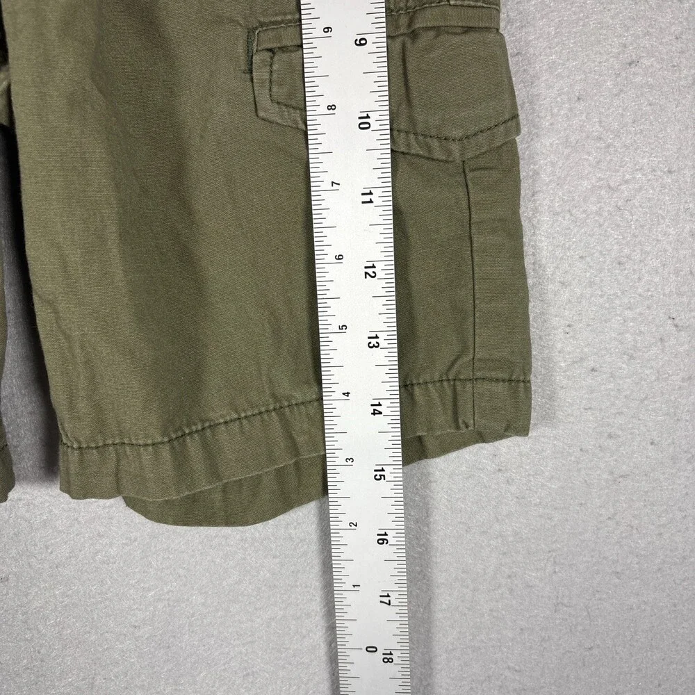 Boy’s Size S 6-7 Old Navy Green Elastic Waist Pull On Summer Cargo Shorts